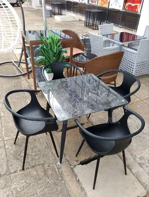 Dining Set 4 Chairs and 1 Table