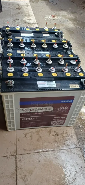 Luminous Voltcharge Tubular Battery 220ah Made in India