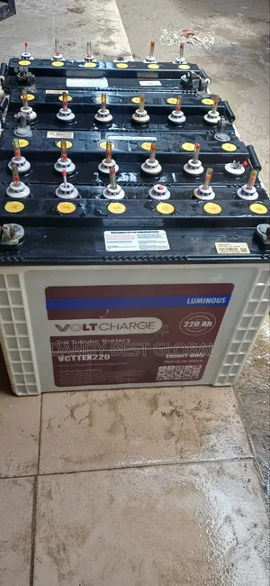 Luminous Voltcharge Tubular Battery 220ah Made in India