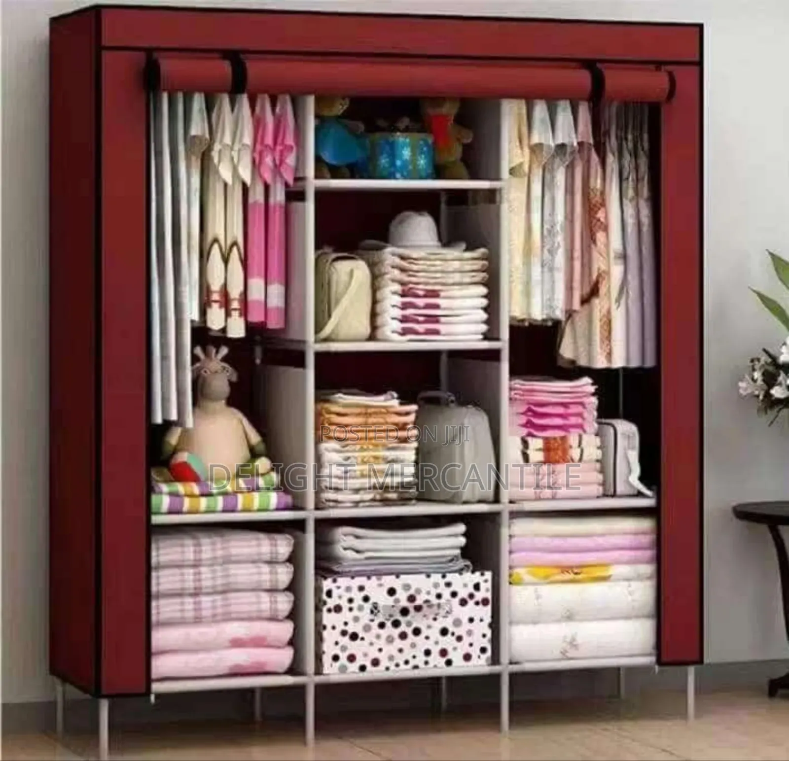 Mobile Cloth Storage Wardrobe