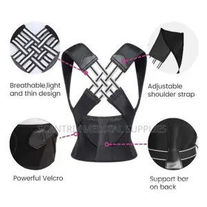 Full Support Adjustable Back Posture Corector for Upper Back Alignment