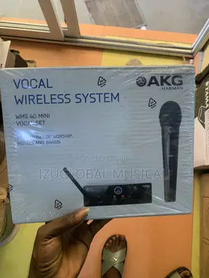 Akg Single Vocal Setwms40mini Wireless Microphone