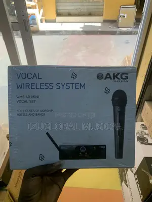 Akg Single Vocal Setwms40mini Wireless Microphone