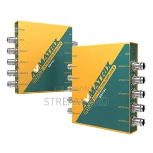 Avmatrix 1x9 3g-Sdi Reclocking Distribution Amplifier