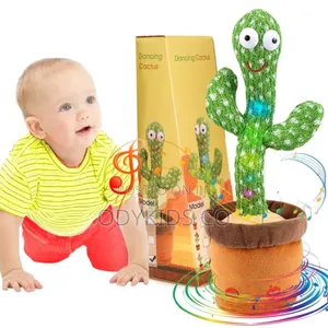 Dancing Cactus Baby Toys 6 to 12 Months, Talking Repeats What You Say