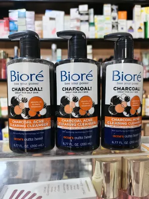 Biore Charcoal Acne Clearing Cleanser