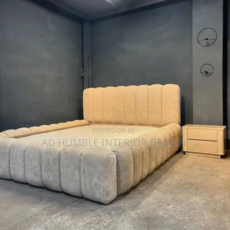 White Bubble Bedframe