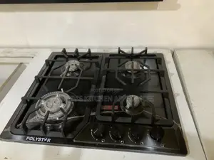 Black Stainless Four Burners Cooker