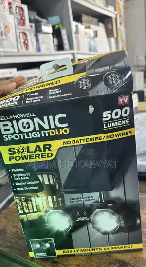Bionic Spotlights Duo Solar Power