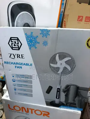 Standing Rechargeable Fan
