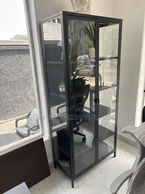 Glass Bookshelve