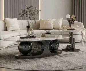 Luxury Oval Coffee Table