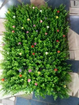 Artificial Flower Mat for Wall Decor Available