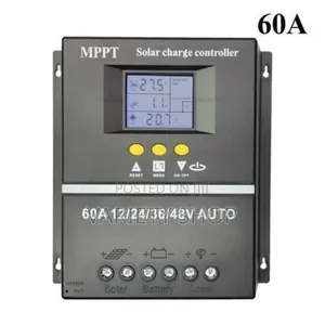 MPPT 60a Solar Charge Controller Solar Battery Charger With LCD