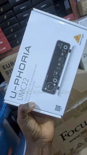 Behringer U-phoria Umc22 Audio Interface Soundcard