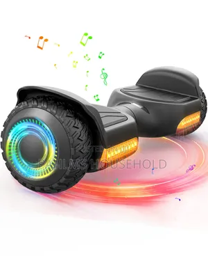 All Terrain Self Balancing Scooter With Led Lights Bluetooth