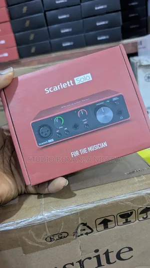 Focusrite Scarlett Solo (3rd Gen) Audio Interface Soundcard