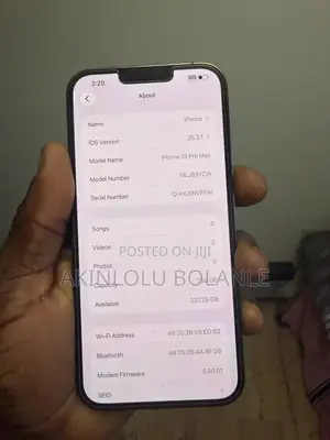 Apple iPhone 13 Pro Max 256 GB Black