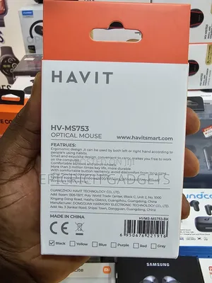 Havit Optical Wired Usb Mouse – Compact Plug Play
