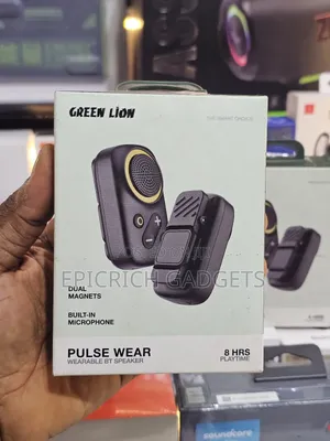 Green Lion Pulse Wear Wearable Bt Speaker Mic Ipx5