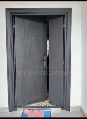 Black German Steel Door