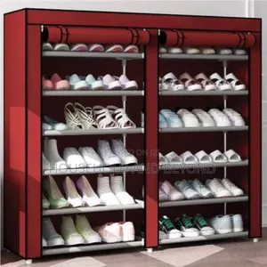 6 Layer Double Shoe Rack