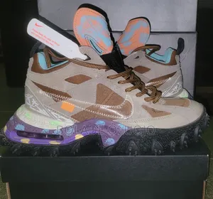 Off-White X Nike Air Terra Forma Brown Sneakers