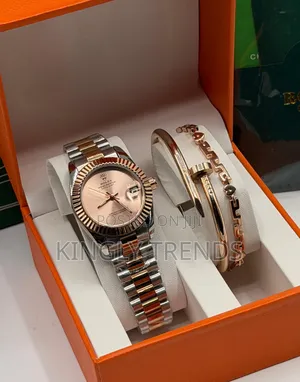 Female Rolex Set Wristwatch