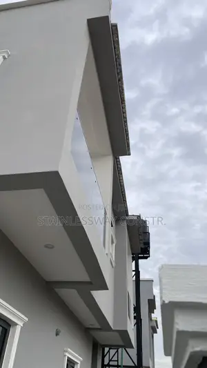 Dark Grey Glass Balcony Patio