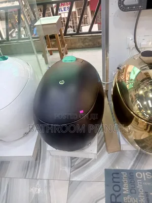 Matte Black Voice Control Smart W.C (Sensor W.C)