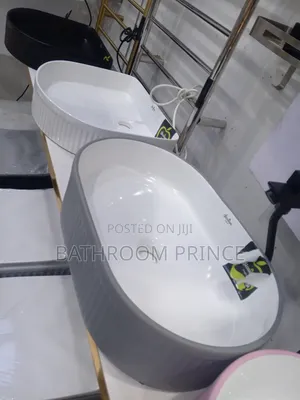 Luxury Grey Countertop Basin