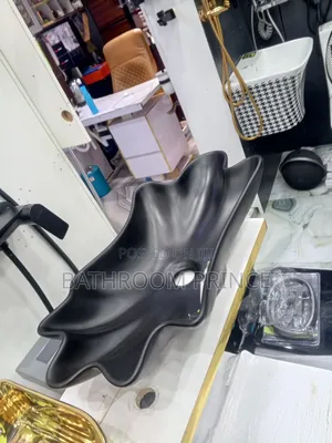 Luxury Mattt Black Countertop Basin