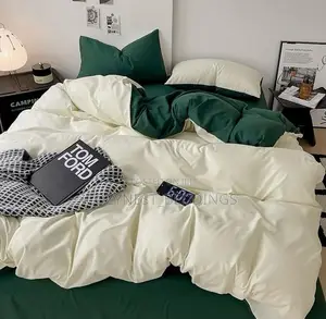 Reversible 100% American Cotton Duvet Bedsheet Set + Pillowcases (4x6)