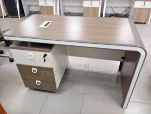 Executive Office Table – Premium Imported Wood Finish 1.2m Size