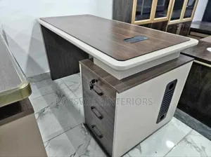 Executive Office Table – Premium Imported Wood Finish 1.2m Size