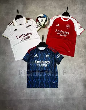 Original Quality Football Jerseys - Arsenal - All Sizes