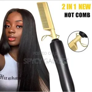 Hot Hair Straightening Comb