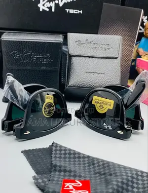 Rayban Luxury Foldable Sunglasses