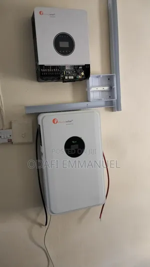 6kva Hybrid Inverter and 5kwh Lithium Battery