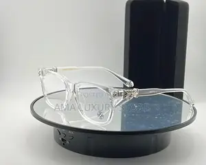 Chrome Heart Quality Transparent Clear Lense Glasses