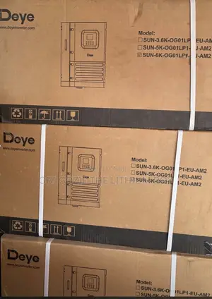 6kva-48v Deye Pure Sine Wave Hybrid Inverter Best Distributor in Lagos