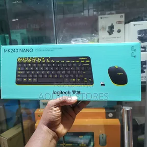 Logitech Mk240 Nano Wireless Keyboard and Mouse Combo