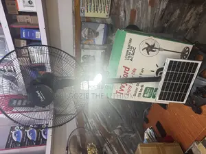 18 Inches Tvvy Ford Solar Fan With Solar Panel and One Bulb