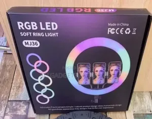 Photography Lighting Led RGB Ring Light With Phone Tripod