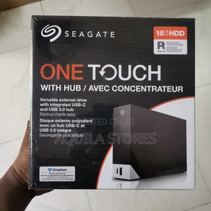 Seagate 16tb One Touch With Hub External Desktop Hard Drive