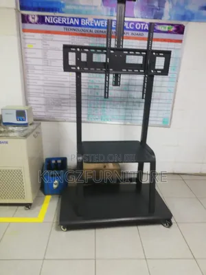 Mobile Tv Trolley Stand,