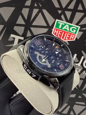Tag Heuer X Red Bull Racing Genuine Leather Wristwatch