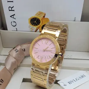 Bvlgari Quality Luxury Ladies Chain Strap Wristwatch