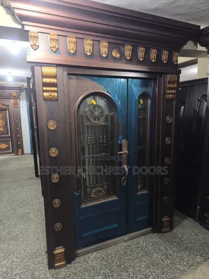 Copper Ark and Pillar Door