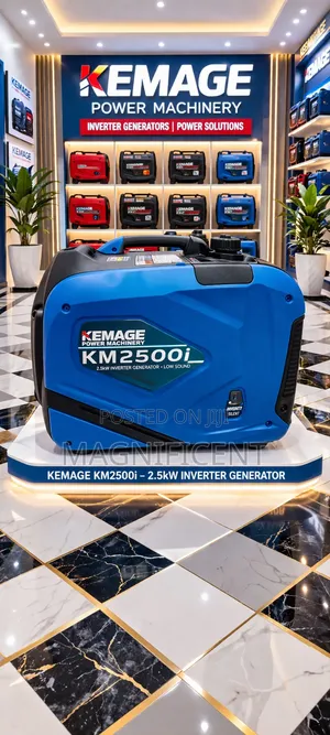 3.1kva Kemage 2.5kw Inverter Generator Km2500i Low Noise Fuel Effic